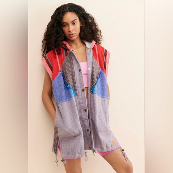 Free People Jackets & Blazers - Free People Sun Bum Vest